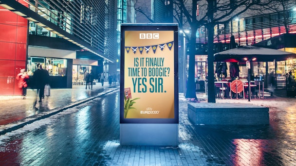 BBC's OOH campaign features an array of football references tailored to each nation’s fanbase