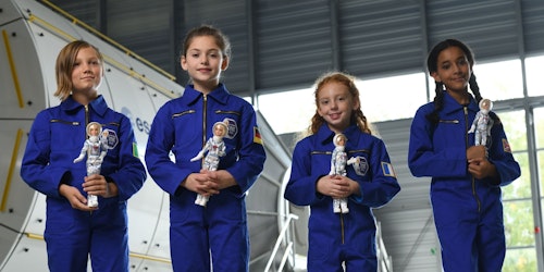 Barbie partners with European Space Agency to inspire young girls to reach for the stars 