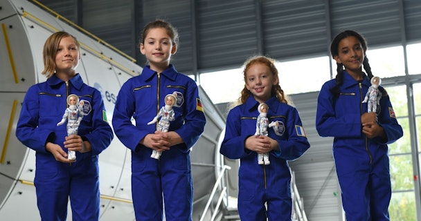 Barbie partners with European Space Agency to inspire young girls to reach for the stars 