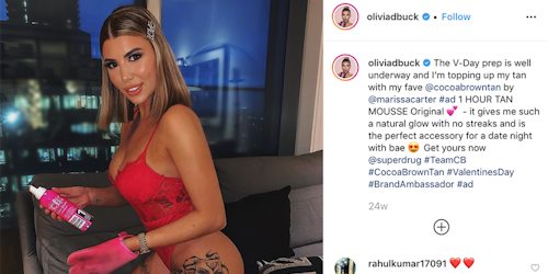 ASA pulls up Love Island influencer for failing to make ad easily identifiable