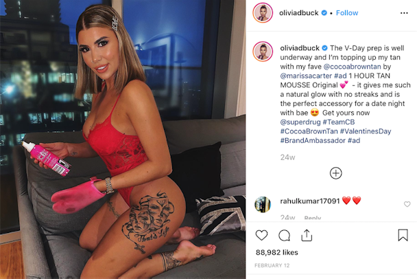 ASA pulls up Love Island influencer for failing to make ad easily identifiable