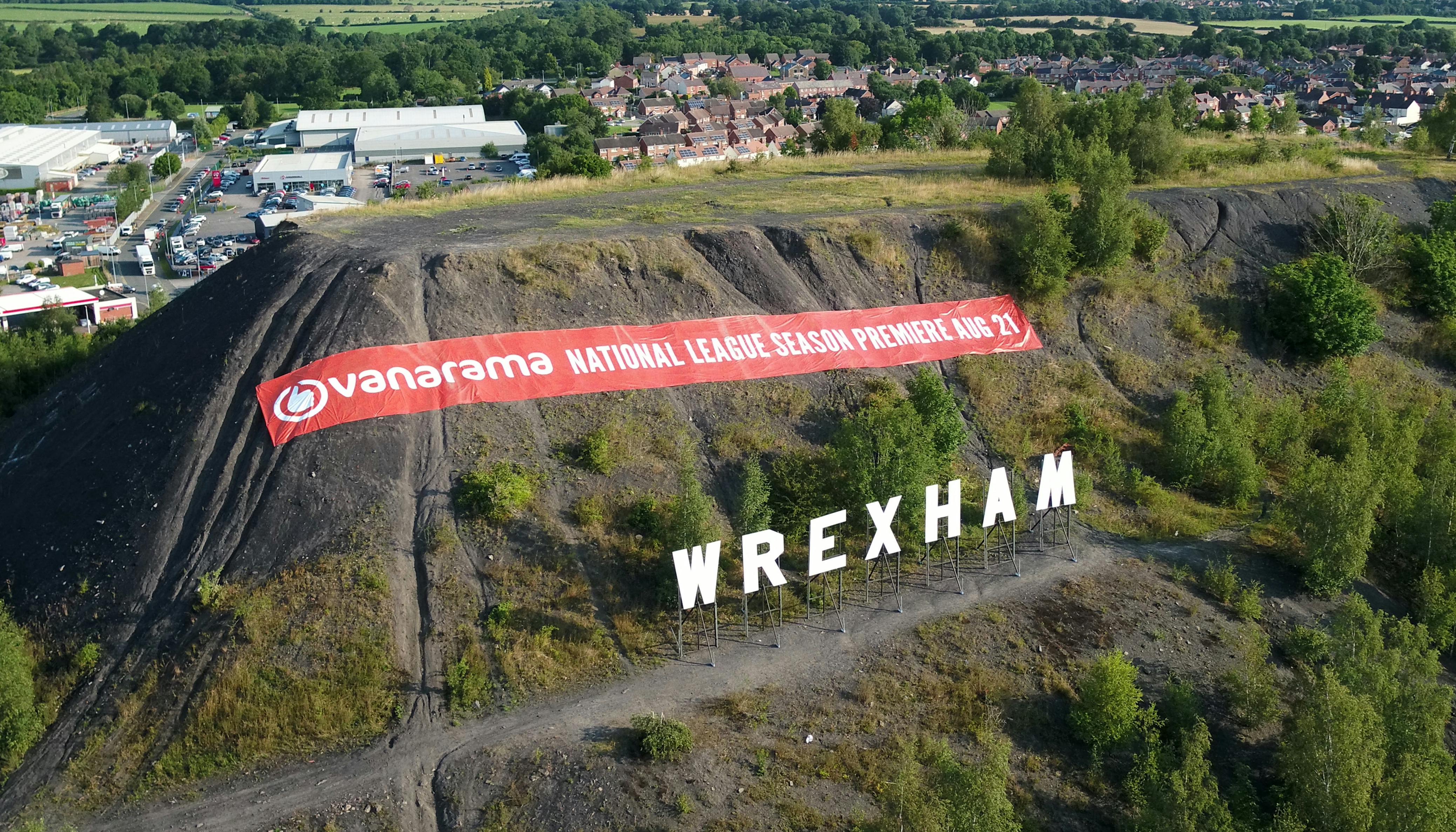 Ad Of The Day: Wrexham Hollywood-style Sign Mystery Solved – And It ...