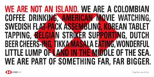 We Are Not An Island