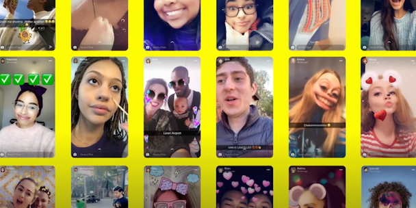 Snapchat’s first brand facing campaign, Meet the Snapchat Generation 