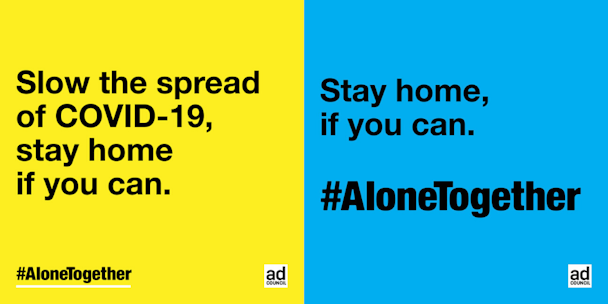 The Ad Council and Google push '#StayHome. Save lives' industry-wide movement