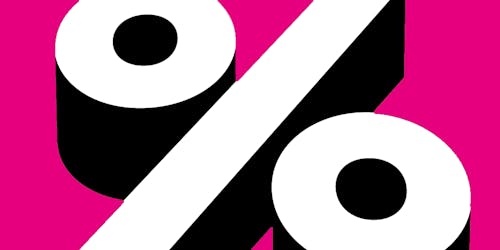 Week in numbers graphic asset - pink Week in numbers graphic asset - pink