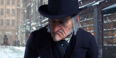 a picture of Ebenezer Scrooge, taken from Visual Hunt