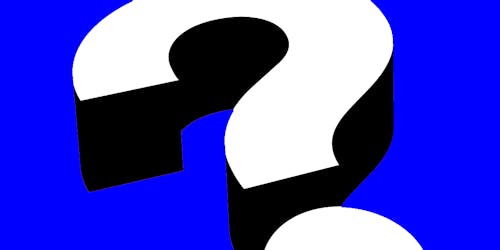 question mark question mark