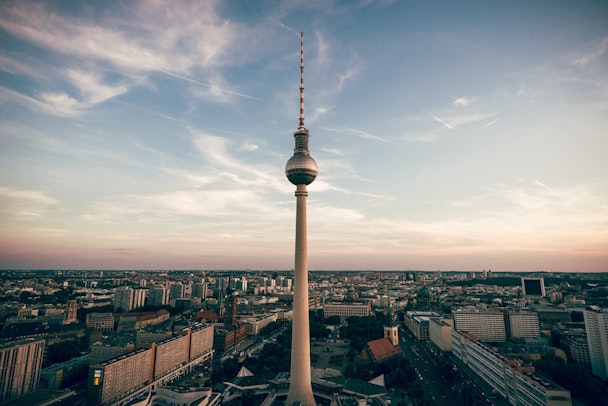 Berlin’s famous TV tower 