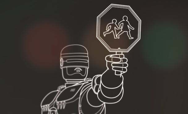 robocop crossing guard robocop crossing guard