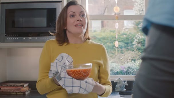 Heinz beans in a bowl Heinz beans in a bowl