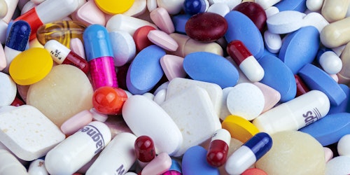 A selection of medicines and pills
