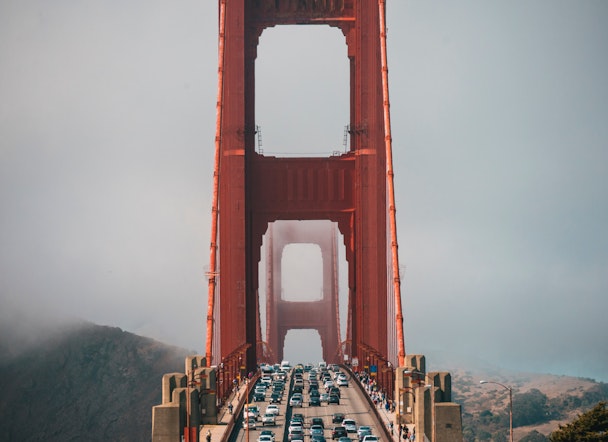 Golden Gate bridge in daytime