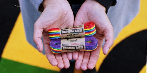 rainbow laces GTX campaign