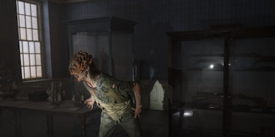 A clicker from HBO zombie drama The Last Of Us