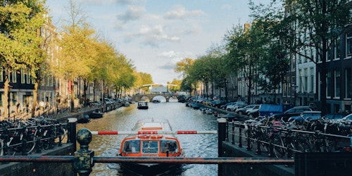 Amsterdam barge