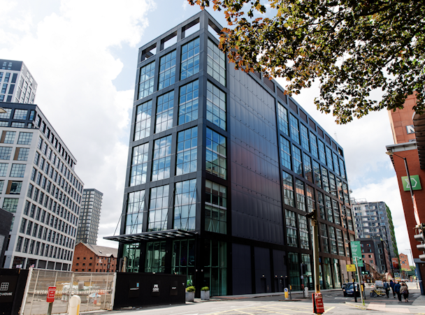 WPP Manchester campus from outside