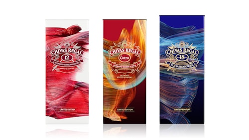 Chivas Regal limited edition packaging by NB Studio