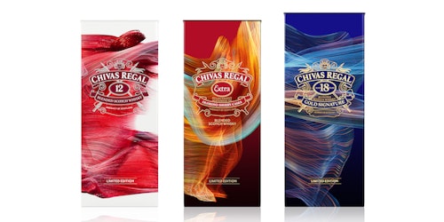 Chivas Regal limited edition packaging by NB Studio