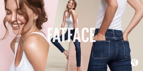 New brand identity for Fat Face from The One Off
