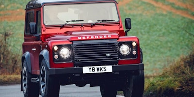 Instantly recognisable brand Land Rover