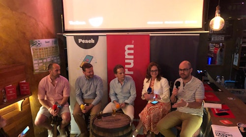 The Drum x Peach panel at The Drum Arms in Cannes 2019