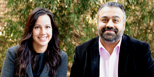 DDB promotes Valerie Bengoa (left) and Azher Ahmed