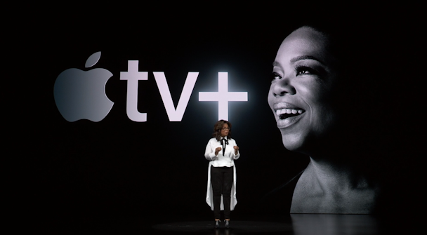 Oprah Winfrey delivered the last presentation of the day to announce her partnership with Apple TV+