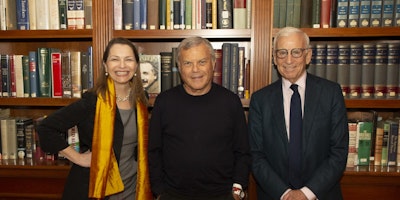 BIC's NancyTag, Sir Martin Sorrell, and professor Michael Farmer