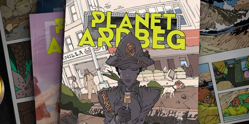 Planet Ardbeg is a sci-fi anthology exploration of a whisky brand's heritage - told in a new way