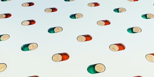 NFT tokens in a row, demonstrating the brand opportunity of tokenisation NFT tokens in a row, demonstrating the brand opportunity of tokenisation