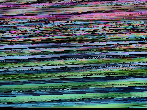 TV glitch