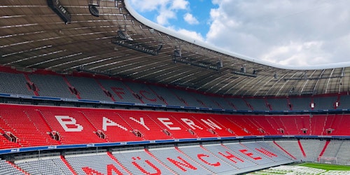The Allianz Arena, home stadium of FC Bayern Munich