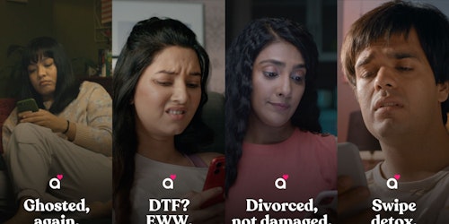 Aisle ‘real dating app’ campaign 