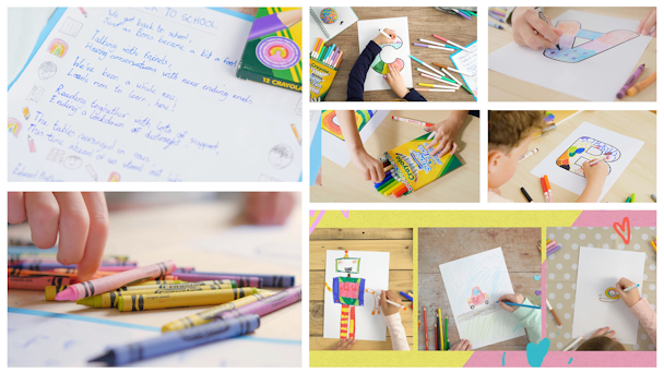 Jaywing develop arts and crafts brand Crayola's 2021 back-to-school campaign.  