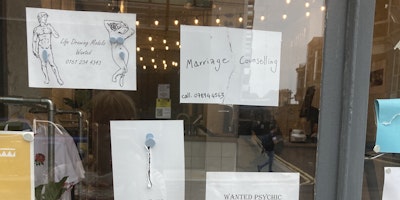 A look at three postcards that could run as ads from this year's Chip Shop Awards Best Shop Window Postcards category.