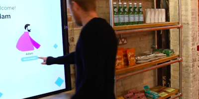 A look at some of the retail innovations currently installed at The Drum's newly-launched tech space, CornerShop.