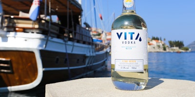 Dragon Rouge revamp Vita Vodka's identity to hark back to its Mediterranean roots.