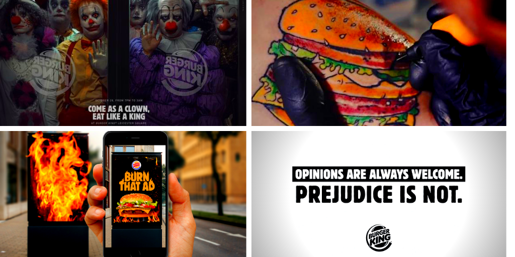 Burger King Goes Skin Deep to Make Its Mark on the Competition  LBBOnline