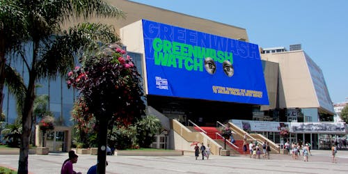Cannes x greenwash Cannes x greenwash