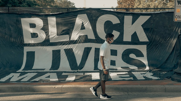 Black Lives Matter flag 