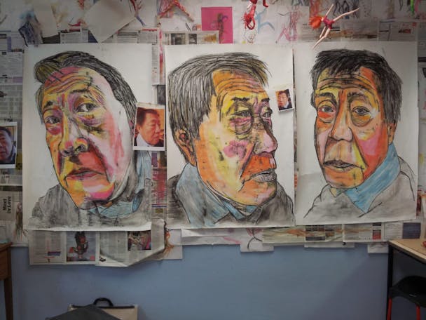 Larisa Wong's painting Larisa Wong's painting