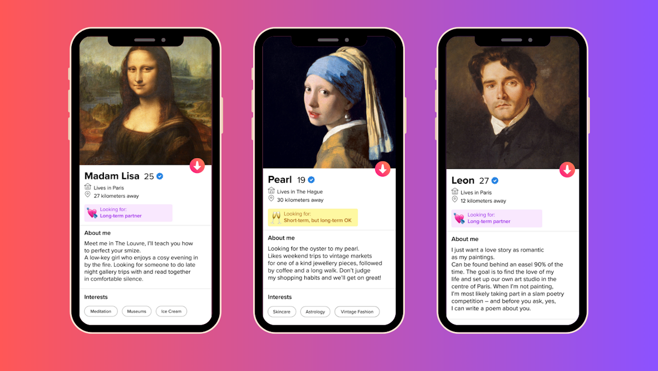 Ad of the Day: Tinder turns to old masters to show how to write bios that  are works of art