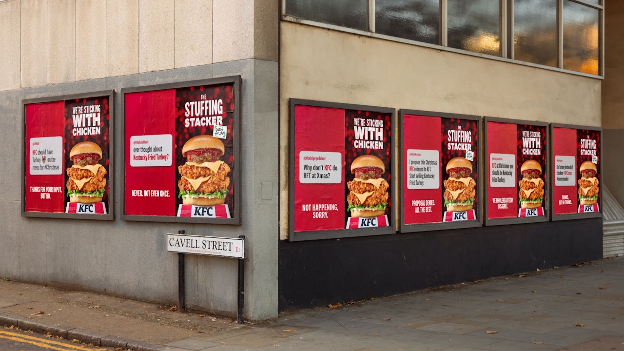 KFC’nin Noel reklamı Türkiye menü öğelerini talep etti