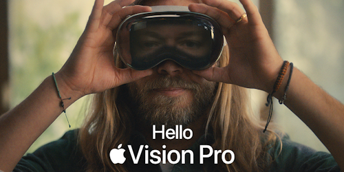 Apple's Vision Pro headset 