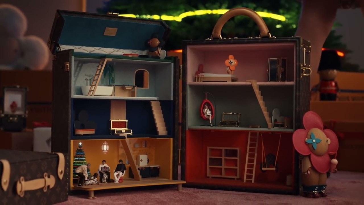 Louis Vuitton Holiday House 2021 Ad Campaign