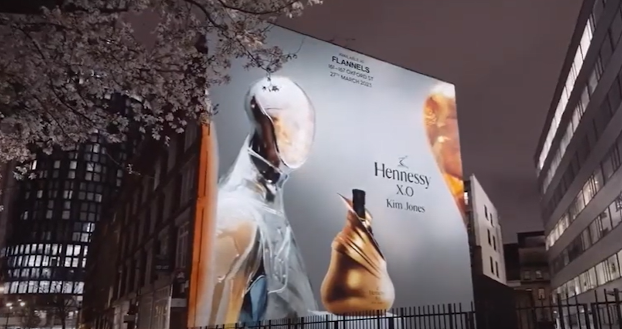 Ad Of The Day: Fendi Designer Kim Jones Creates Hennessy Mural