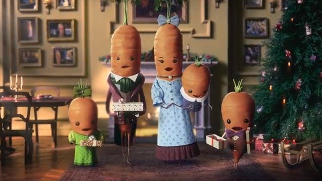 aldi christmas carrot family