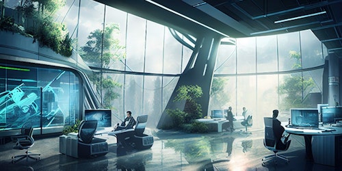 Futuristic Lobby