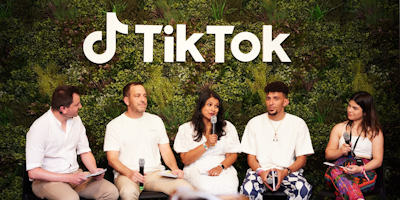 TikTok Cannes Panel Session Team